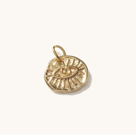 Evil Eye Pendant Gold